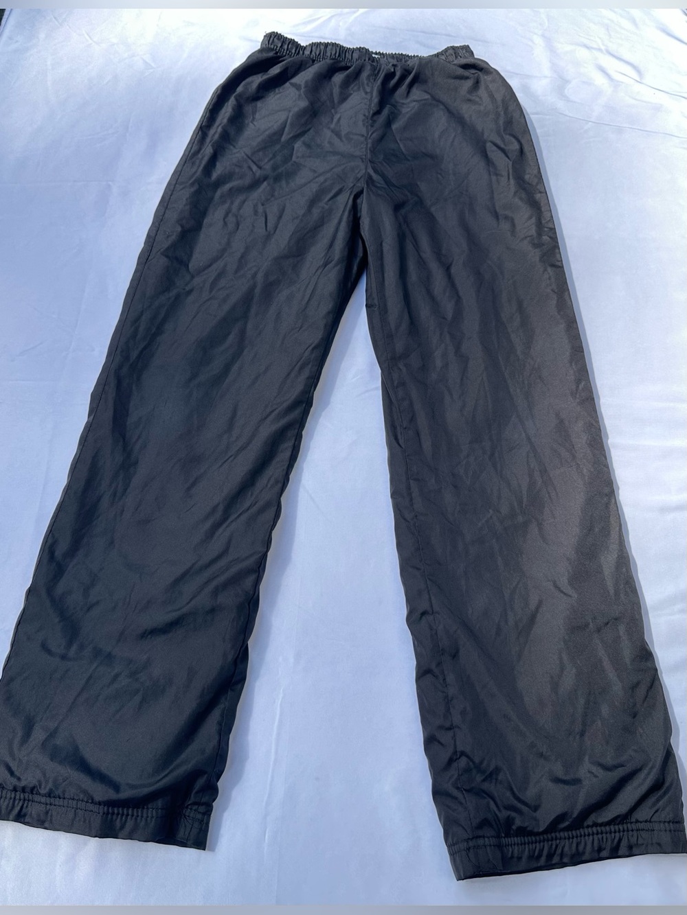 Survival Gear Black Fleece Lined Windbreaker Pants Size M